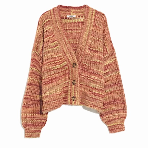 Madewell Cropped Cardigan Sweater NWT - Picture 5 of 11